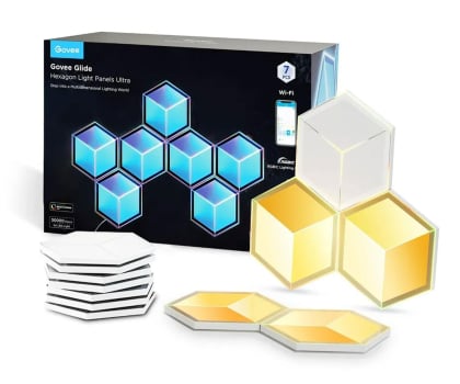 Inteligentna lampa Govee Govee H606A Glide Hexagon Light Panels Ultra 7-pack Oświetle